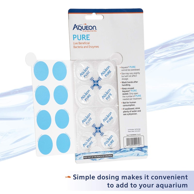 Aqueon Pure Bacteria Supplement - 8 Pack (30 Gallon) - Image 3